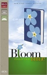 NKJV Bloom Collection Bible: Forget Me Not